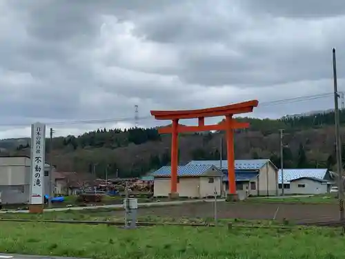 桜松神社の鳥居