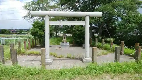 水神宮の鳥居