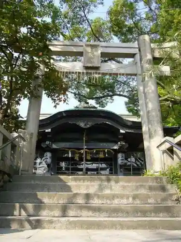 真田山 三光神社の鳥居