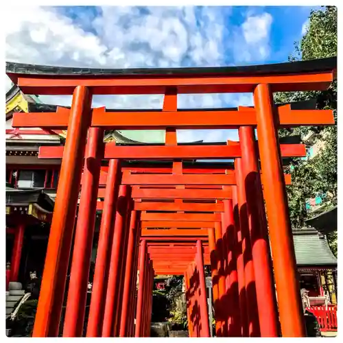 京濱伏見稲荷神社の鳥居