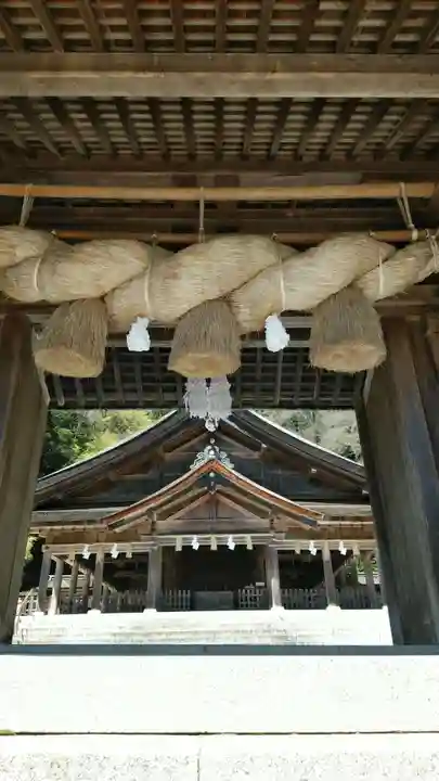 美保神社の山門・神門