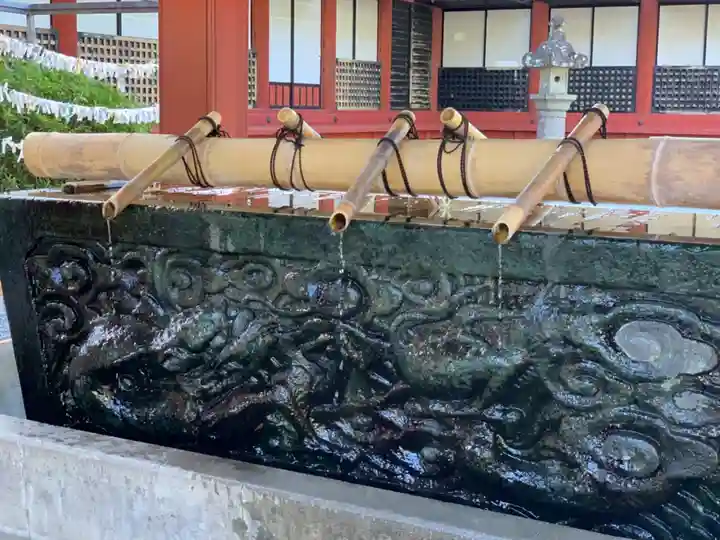 静岡浅間神社の手水舎