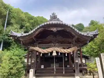 阿沼美神社の本殿・本堂
