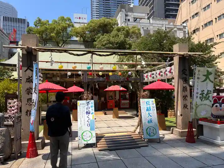 露天神社(お初天神)の本殿・本堂