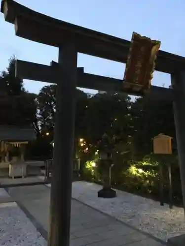 恵比寿神社（恵比寿ガーデンプレイス）の鳥居