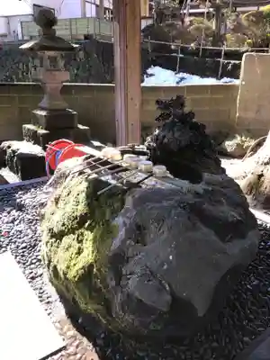 八王子神社の手水舎
