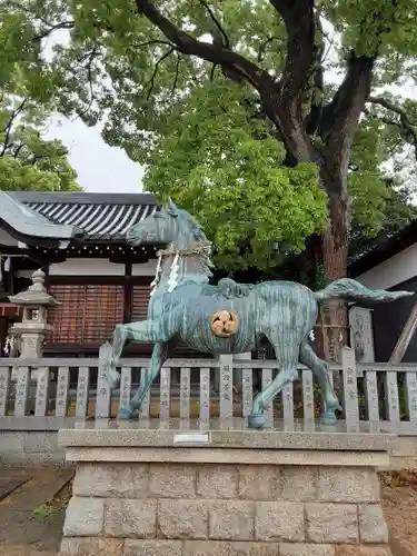 住吉神社の狛犬
