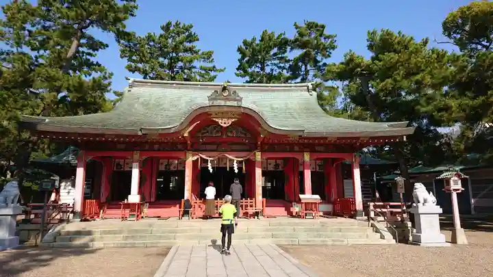 長田神社の本殿・本堂