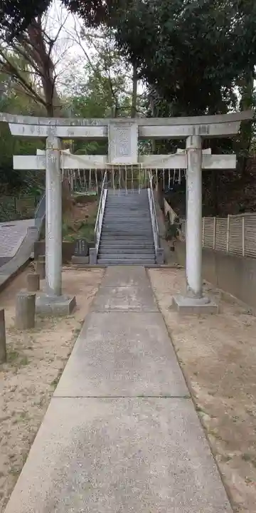 久地神社の鳥居