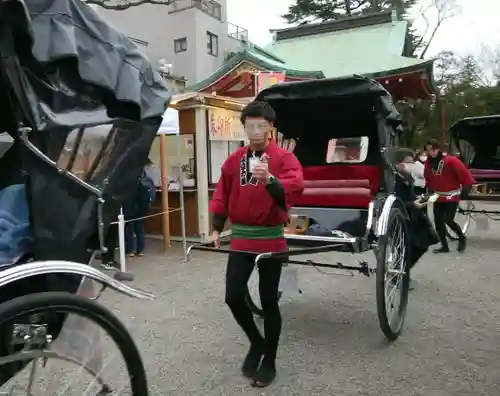 浅草神社の庭園