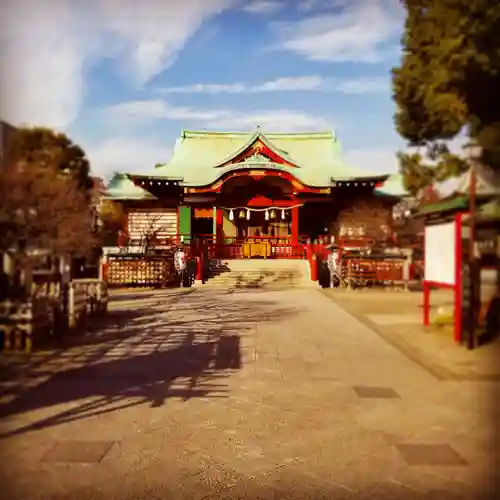 亀戸天神社の本殿・本堂