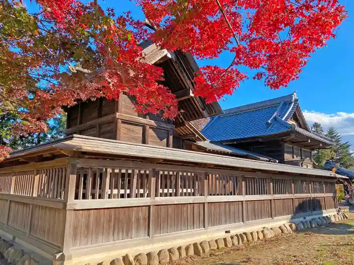 大我井神社の本殿・本堂