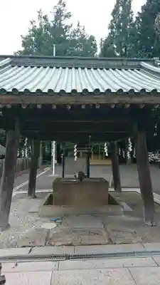 仙台東照宮の手水舎