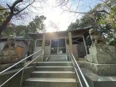 自凝神社の本殿・本堂