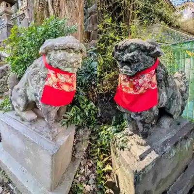 王子稲荷神社の狛犬