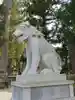 飛驒一宮水無神社の狛犬