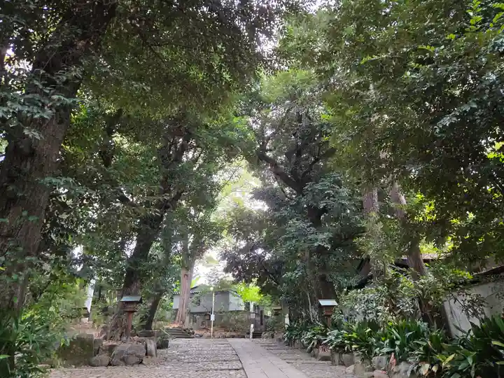 代々木八幡宮の庭園