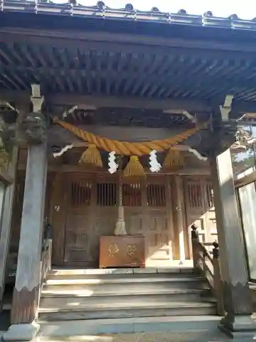 白山神社の本殿・本堂
