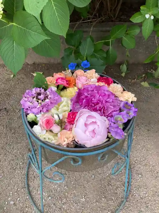 川越八幡宮の手水舎