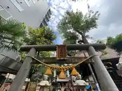 高円寺氷川神社の鳥居