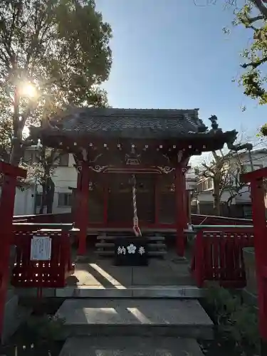 北野天神（仲六郷北野神社）の本殿・本堂