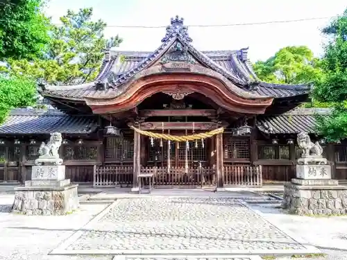 尾張八幡神社の本殿・本堂