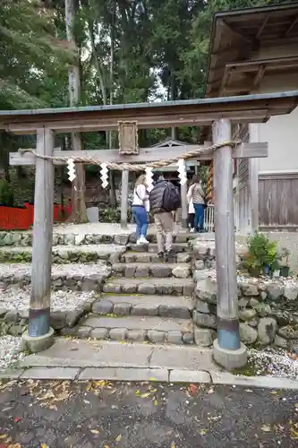 御髪神社の鳥居