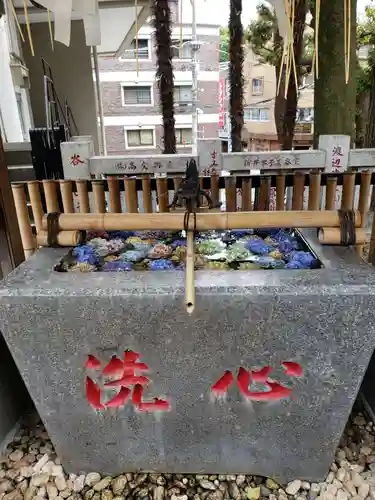 高円寺氷川神社の手水