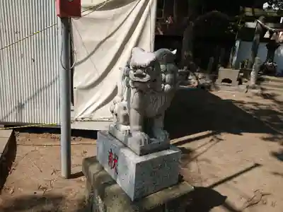 賀来神社の狛犬