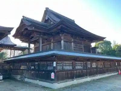 美作総社宮の本殿・本堂