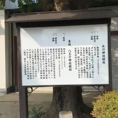 葛飾氷川神社の歴史