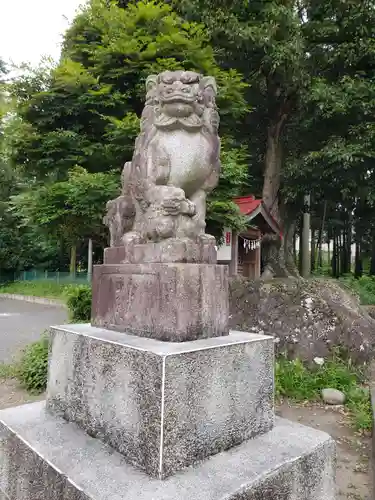 鹿島玉川神社の狛犬