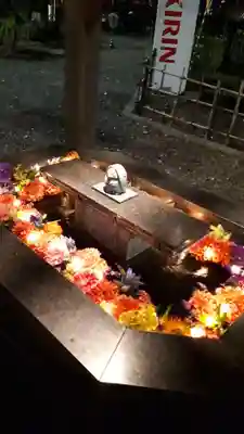 新琴似神社の手水舎