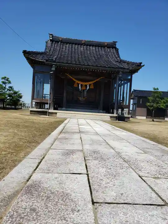 佐野神社の本殿・本堂