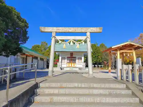 神明社（岩崎神明社）の鳥居