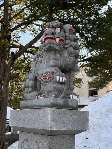 豊平神社の狛犬