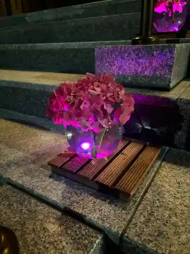 新琴似神社の庭園