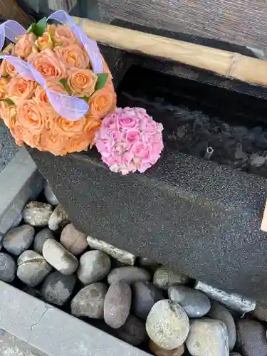 上尾御嶽神社の手水舎