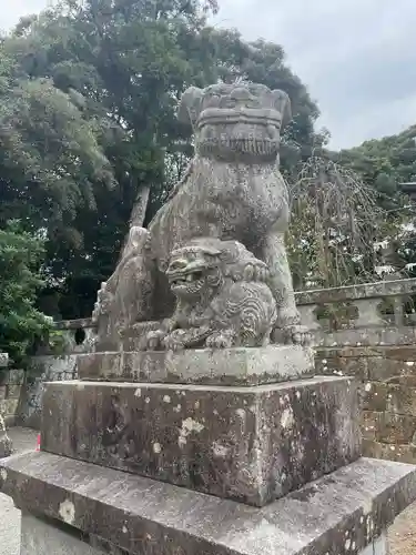 阿蘇神社の狛犬