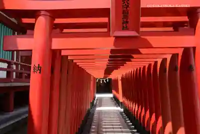東京羽田 穴守稲荷神社の鳥居