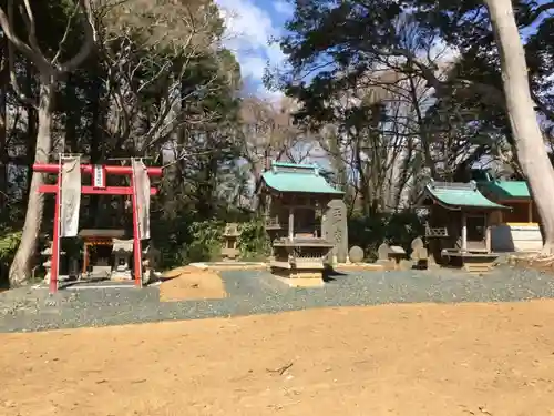 佐波波地祇神社の末社・摂社