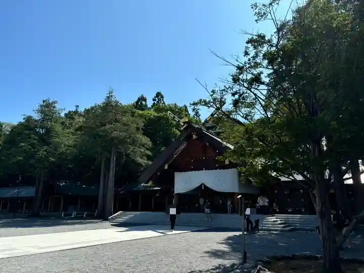北海道神宮の本殿・本堂