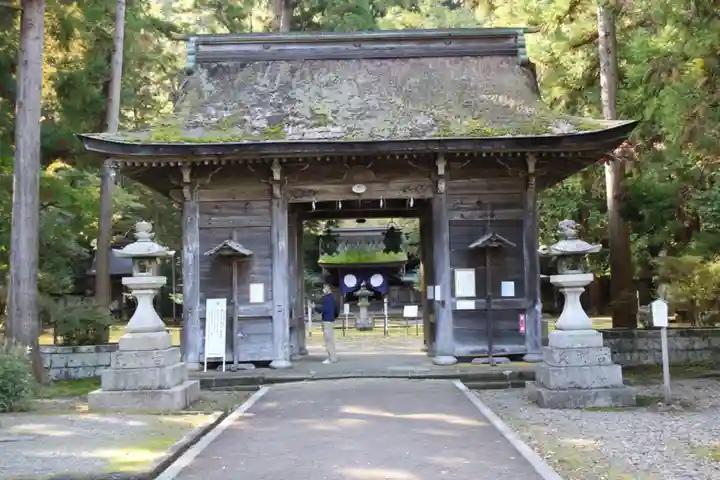 若狭姫神社(若狭彦神社下社)の山門・神門