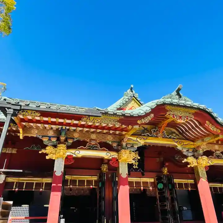 根津神社の本殿・本堂