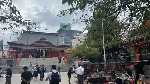 花園神社の本殿・本堂