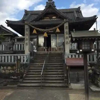 村國真墨田神社の本殿・本堂