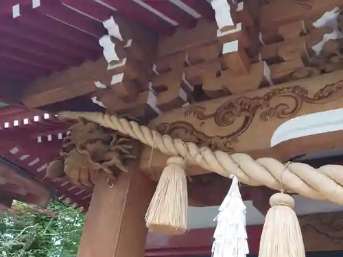 山中諏訪神社の芸術