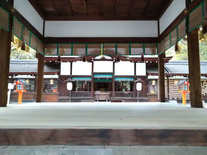 河合神社(鴨川合坐小社宅神社)の景色