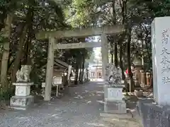 大木神社の鳥居