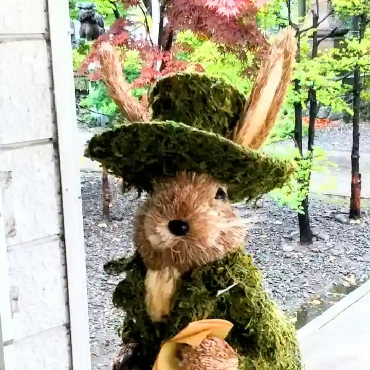 彌彦神社 (伊夜日子神社)の像